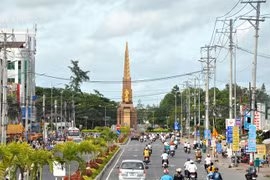 Một góc TP Cà Mau