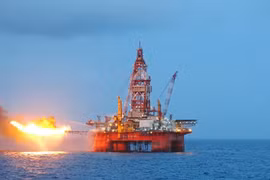 Giàn khoan Hải Dương 981. Ảnh: Xinhua