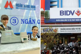 So về tiềm lực tài chính, nguồn vốn.... thì MHB đều "thua xa" BIDV