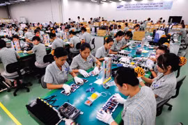 Samsung đã chọn Việt Nam làm trung tâm sản xuất của tập đoàn này