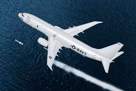 Sát thủ săn ngầm P-8 Poseidon của Mỹ luôn thường trực tạị Biển Đông