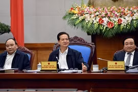 Thủ tướng Nguyễn Tấn Dũng chủ trì phiên họp Chính phủ 