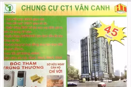 Một rao bán căn hộ chung cư khá mập mờ, "45 triệu/căn" khiến nhiều người giật mình. (Ảnh chụp màn hình website đăng tin rao bán)