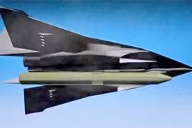 Đồ hoạ được cho là mẫu siêu máy bay Yu-71 có tốc độ hơn 11.000 km/giờ của Nga