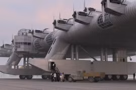 Dự án về "pháo đài bay" tuyệt mật của Liên Xô được giữ kín suốt thời gian dài