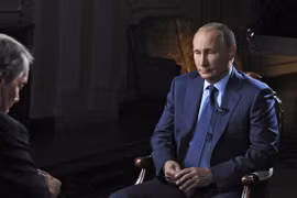Ông Putin trên truyền hình Mỹ