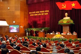 Sáng 10-1, Ban Chấp hành Trung ương Đảng tiến hành phiên họp toàn thể tại hội trường - Ảnh: VGP