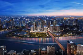 Phối cảnh dự án Khu phức hợp Sóng Việt - The Metropole Thủ Thiêm (Nguồn: Internet)