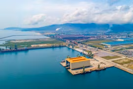 Khu kinh tế Vũng Áng ở thị xã Kỳ Anh (Nguồn: hatinh.gov.vn)