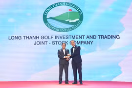 Đây là năm thứ 2 liên tiếp, Golf Long Thành được trao tặng giải thưởng này.