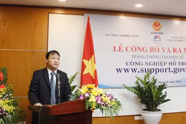 Thứ trưởng Bộ Công Thương Đỗ Thắng Hải phát biểu tại Lễ ra mắt