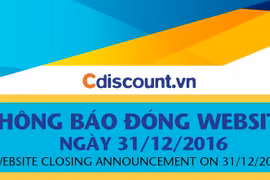 Cdiscount.vn sẽ đóng cửa vào 31/12/2016
