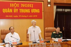 Tổng Bí thư Nguyễn Phú Trọng giữ chức Bí thư Quân ủy Trung ương