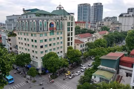 Trụ sở CTCP Xuất nhập khẩu Khoáng sản (Minexport) tại ngã tư Bà Triệu - Hai Bà Trưng, Hà Nội. (Ảnh: Internet)