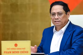Thủ tướng Phạm Minh Chính chủ trì phiên họp Chính phủ thường kỳ tháng 8/2023 (Ảnh: VGP)