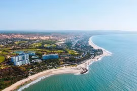 Một góc bãi biển Phan Thiết, tỉnh Bình Thuận
