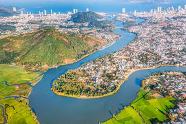 Một góc TP. Nha Trang, tỉnh Khánh Hòa (Ảnh: Báo Khánh Hòa)