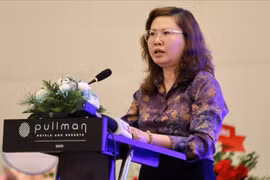Bà Vũ Thị Chân Phương - Chủ tịch Ủy ban Chứng khoán Nhà nước