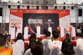 Khai mạc giải chạy Hà Nội Marathon Techcombank mùa hai