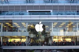 Cổ phiếu của Apple đã giảm khoảng 4,1%. (Ảnh: Internet)