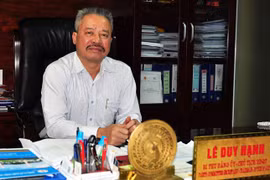 Một tháng trước ngày bị bắt, Chủ tịch Nhiệt điện Quảng Ninh Lê Duy Hạnh đã được EVN tặng bằng khen vì “hoàn thành xuất sắc nhiệm vụ"
