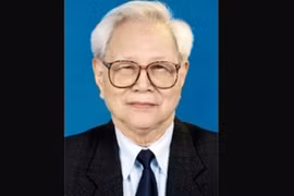 Nguyên Ủy viên Bộ Chính trị Nguyễn Đức Bình (Ảnh: Học viện Chính trị Quốc gia Hồ Chí Minh)
