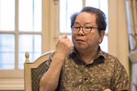 Học giả Nguyễn Trần Bạt. (Anh: Nguyễn Đình Toán)