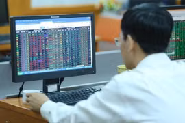 Phiên ngày 16/4, VN-Index giảm nhẹ giảm 5,73 điểm xuống mức 977,17 điểm. (Ảnh minh họa. Nguồn: PV/Vietnam+)