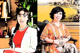 Bà Nguyễn Phương Thảo và bà Thái Hương