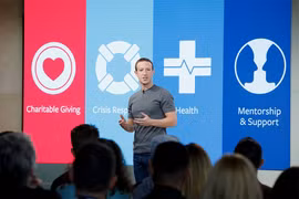 CEO Mark Zuckerberg (Ảnh: FB nhân vật)