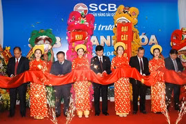 Ảnh khai trương chi nhánh SCB Thanh Hóa