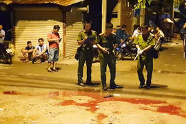 Hiện trường vụ án.