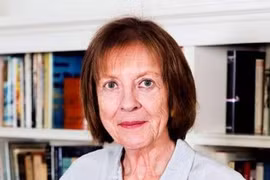 Nữ nhà báo, sử gia Francis FitzGerald, tác giả cuốn sách nổi tiếng đoạt giải Pulitzer về chiến tranh Việt Nam. Ảnh: NVCC