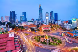 Thành phố Hồ Chí Minh là một trong những điển hình trên thế giới về tốc độ đô thị hóa nhanh. Ảnh minh hoạ: SGGP