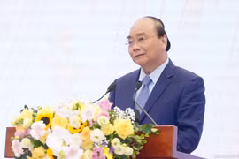 Thủ tướng Nguyễn Xuân Phúc phát biểu tại hội nghị (Ảnh: VGP)