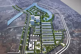 Phối cảnh Khu dân cư Chợ Mới tại tỉnh Long An
