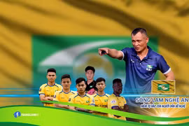 Tân HLV Quang Trường sẽ chọn ai làm người chầm trịch lối đá của đội bóng xứ Nghệ mùa này? Ảnh SLNA