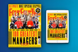 Sân Old Trafford có rất nhiều cầu thủ cá tính, nhưng Sir Alex luôn là số 1. Ảnh FourFourTwo