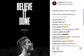 Tạp chí Forbes bật mí siêu sao Juventus, Ronaldo sở hữu khối tài sản lên đến 108 triệu USD (ảnh CNN)