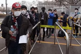 Giải J1 League của Nhật Bản được khai mạc ngày 23/02, trong tình trạng virus Corona đang lây lan nhanh. Ảnh Vissel Kobe.