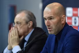 Liệu HLV Zinedine Zidane có rời sân Santiago Bernabéu ? Ảnh RM