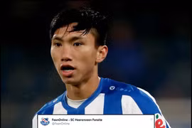 Có tới 78,6% cổ động viên đội bóng Hà Lan cho rằng SC.Heerenveen không nên mua đứt Văn Hậu. Ảnh CLB