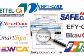 Các đơn vị cung cấp chữ ký số.