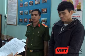 Cơ quan Cảnh sát điều tra Công an TP Đà Nẵng tống đạt quyết định khởi tố vụ án, khởi tố bị can, bắt tạm giam đối với Nguyễn Hùng Dương
