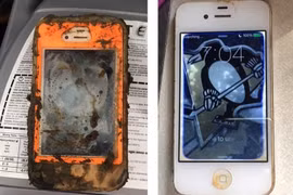 Chiếc iPhone 4 sống sót thần kỳ sau 18 tháng ngâm dưới hồ nước
