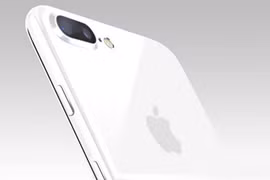 Ảnh đồ hoạ phiên bản Trắng bóng (Jet White) của iPhone 7 được báo Nhật đăng tải - Ảnh: Mac Otakara