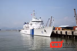 Sáng 23/10, tàu tuần tra thuộc lực lượng bảo vệ bờ biển Ấn Độ cùng 140 sỹ quan, thủy thủ đã cập cảng Tiên Sa, chính thức chuyến thăm hữu nghị TP Đà Nẵng.
