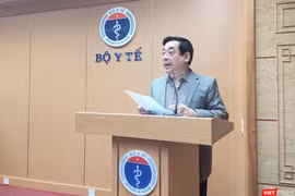 PGS. TS. Lương Ngọc Khuê – Cục trưởng Cục Quản lý Khám, chữa bệnh, Bộ Y tế (Ảnh - Minh Thuý) 