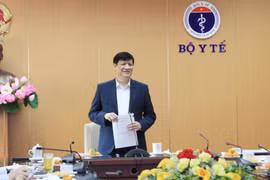 Bộ trưởng Bộ Y tế Nguyễn Thanh Long (Ảnh: Vũ Mạnh Cường) 