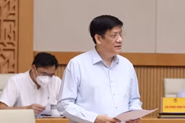 Bộ trưởng Bộ Y tế Nguyễn Thanh Long (Ảnh - Dương Giang)